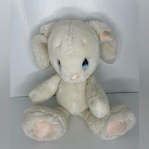 1985 Applause Precious Moments Snowball plush white bunny